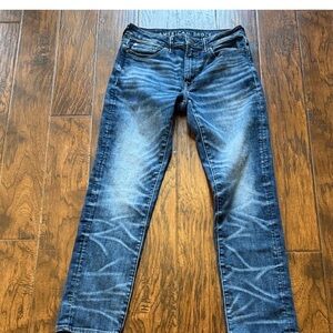 American Eagle slim straight air flex jeans
